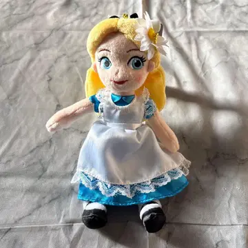 원더랜드의 앨리스 플러시 키체인 미사용 디즈니 스토어