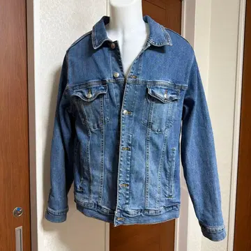 ZARA 데님 자켓 남성용 XL 사이즈