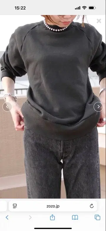 THE SHINZONE/신존 코먼 스웨트 COMMON SWEAT