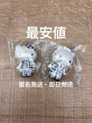 시크릿 마스코트 참 모노크롬 걸리시 헬로키티 다니엘