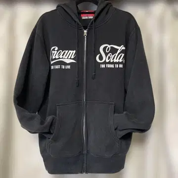 속기모 두꺼운 원단 크림 소다 후드티 M 사이즈