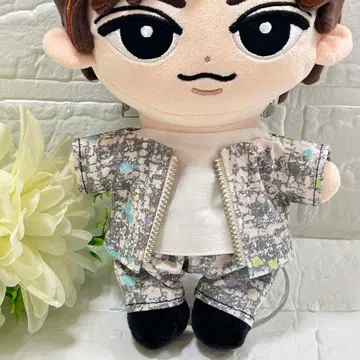 2개 세트 셋업 BIG 인형 인형 옷 SnowMan 트위드풍 그레이