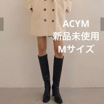 [ 미사용 새상품 ] ACYM Betty skinny 롱 부츠 M