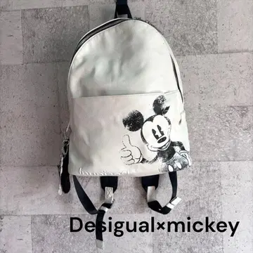 Desigual 미키마우스 프린트 백팩