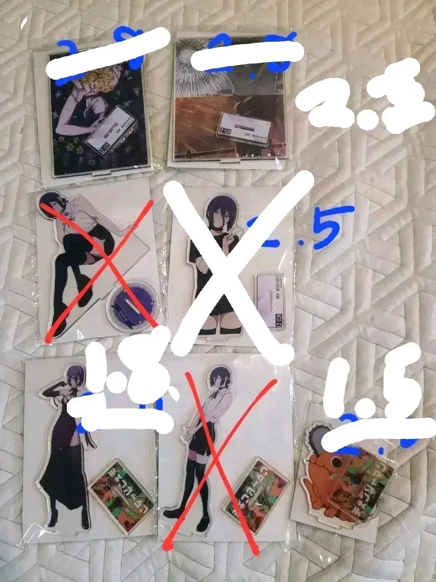 Chainsaw Man Reze acrylic stand available for sale.