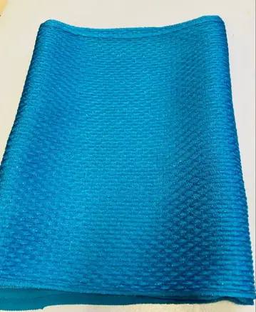 순수 실크 부클레 직조 은사 띠 장식 천