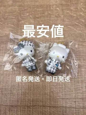 헬로키티 시크릿 마스코트 참 흑백 걸리시 미미 다니엘