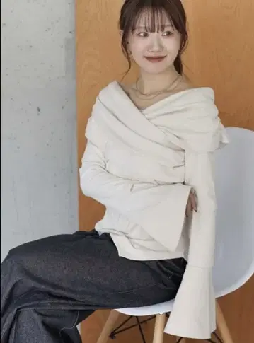 세봉 크로스넥 2 way 티셔츠