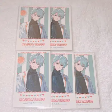 나기사 트라웃 폴라로이드풍 카드