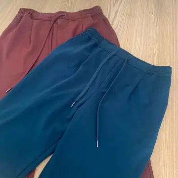 [ 거의 새상품 ] 가을 컬러 스트레치 팬츠 (2개 세트) M