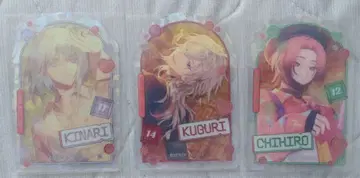 에이트리 아제카와 이쿠세이, 하치메키 센, 나츠야키 치야 주얼리 플레이트