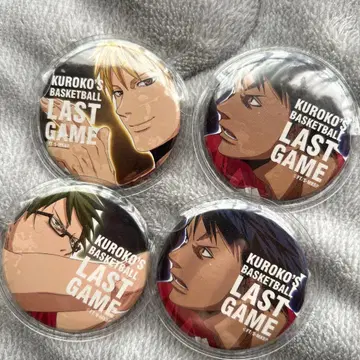 쿠로코의 농구 라스트 게임 캔 배지