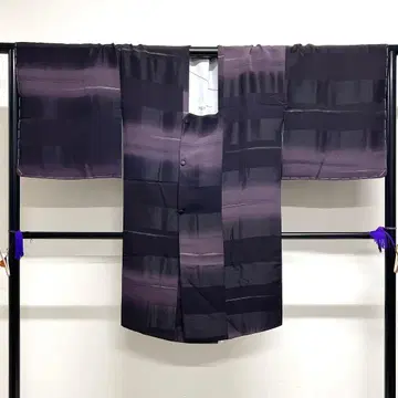 도진 코트 가로 줄 은채 흐림 염색 노을 기모노 030k