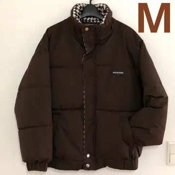 다운 자켓 M 브라운