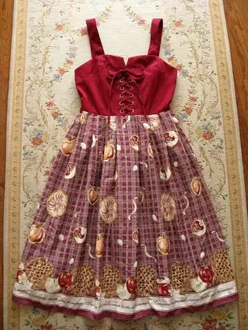 axes femme poetique 애플파이 레이스업 원피스