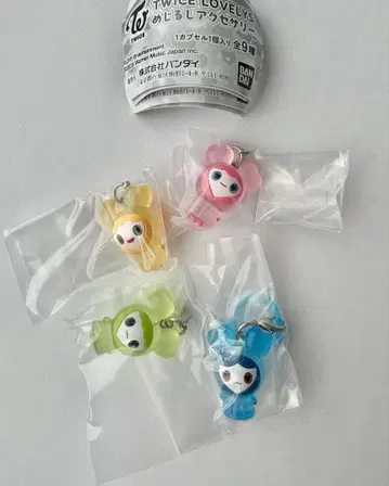 TWICE LOVELYS 메지루시 액세서리 4종 세트