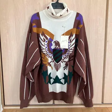 GRAND MONARCH 이글 디자인 니트 L