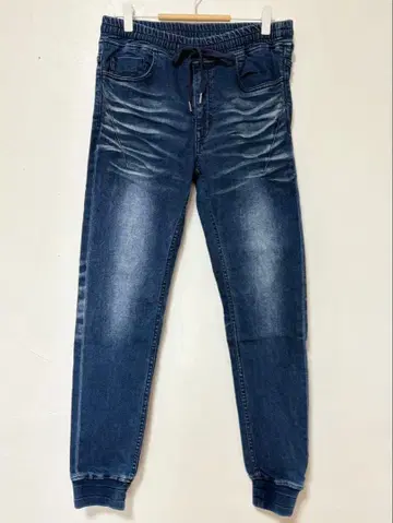 semanticdesign 데님 조거 팬츠 남성용 S 사이즈