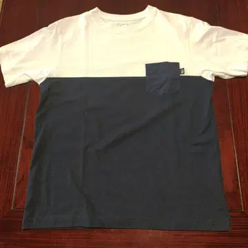 THE NORTH FACE 티셔츠 화이트/네이비