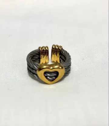 PHILIPPE CHARIAL 하트 모양 반지