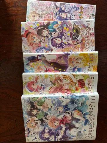 주문은 토끼입니까? Complete Blend 5권 세트