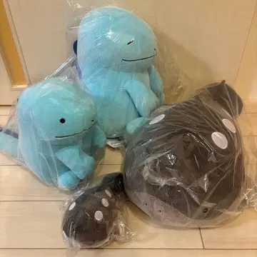 새상품 레어 포켓몬 드오 누오 봉제 인형 묶음 판매