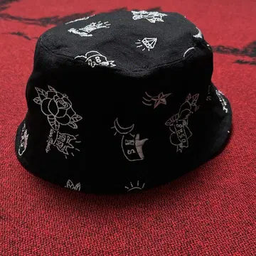 RODEOCROWNSWIDEBOWL 올 패턴 자수 버킷 햇