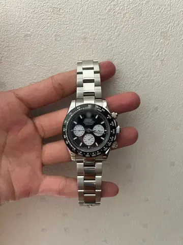 크로노그래프 손목시계 데이토나풍 남성용 손목시계