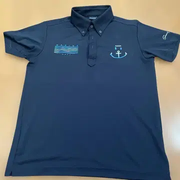 MUTA 남성용 피케 셔츠