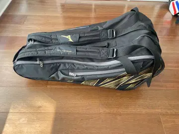 Mizuno 라켓 백 블랙/금