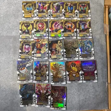 라이드 케미 트레이딩 카드 PHASE:EX02 마블러스 레어 세트