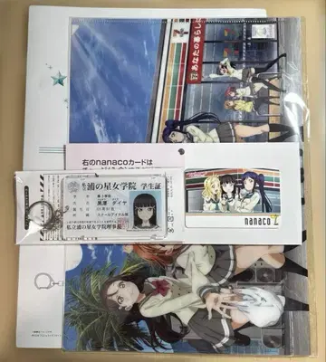 러브 라이브 선샤인 세븐일레븐 nanaco 카드 케이스 쿠로사와 다이아