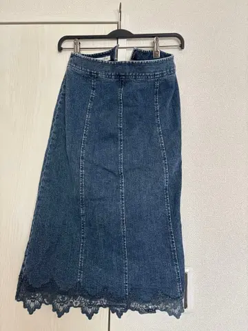 LAURA ASHLEY 데님 스커트 사이즈 9