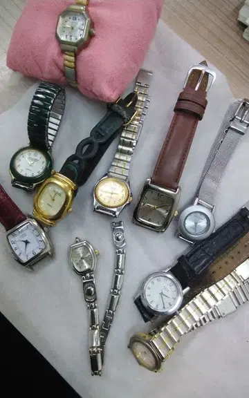 제조사 여성용 손목시계 10개