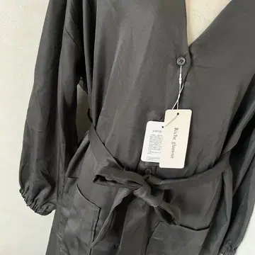 택 포함 새상품 마를랑 긴팔 롱 원피스 & 아우터 넉넉한 M~프리 사이즈