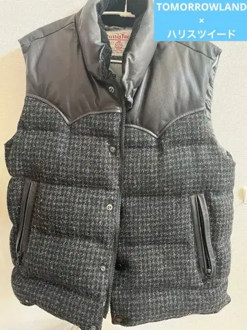 TOMORROWLAND x Harris Tweed 다운 베스트