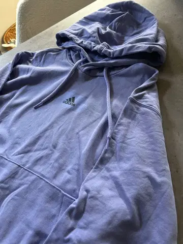 adidas 연보라 후드티 M 사이즈