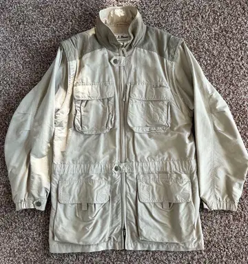 90s L.L.Bean 헌팅 자켓 베이지 M