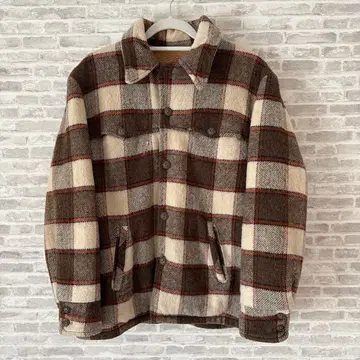 60s TOWNCRAFT 울 체크 자켓