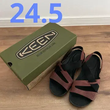 keen 샌들 가죽 24.5cm