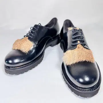 루카그로시 엑스트라 라이트 로퍼 퍼 포함 사이즈 36