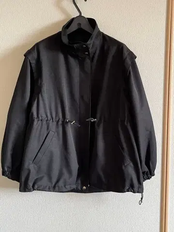 VIS 소매 탈부착 블루종 베스트 2WAY 블랙