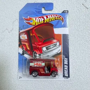 [ 귀중 ] 핫휠 브레드 박스 빨간색 핫휠