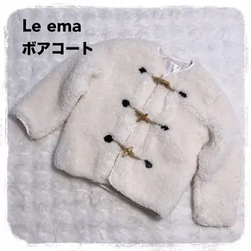 미사용 Le ema 보아 코트 루에마 디즈니 코디