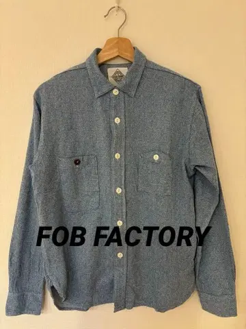 FOB FACTORY 워크 셔츠 L size