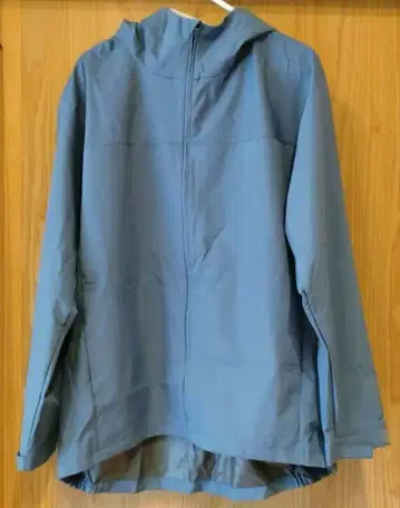 무인양품 발수 후드 자켓 신사 XL 스모키 블루 1회 사용