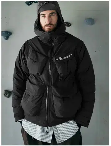 [ 새상품급 ] LOTUS DOWN L7 JACKET BLACK