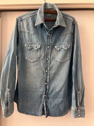 할리우드 런치마켓 BlueBlue 웨스턴 셔츠 L 사이즈