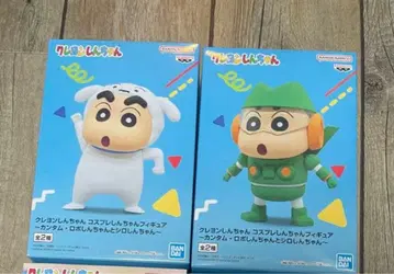 [배송비 포함 ] 짱구는 못말려(크레용 신짱) 코스프레 피규어 2체 세트