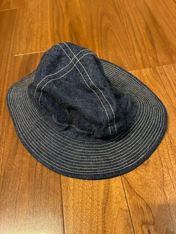 orSlow 데님 버킷햇 네이비 사이즈 1